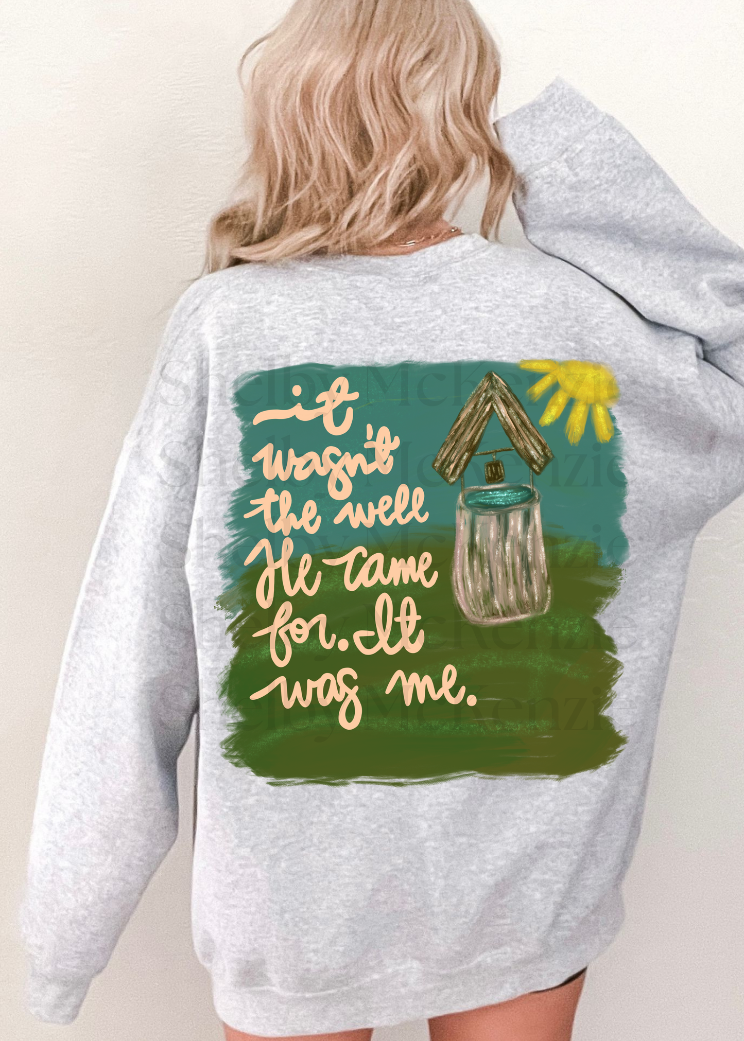 The Woman At The Well Tshirt Design