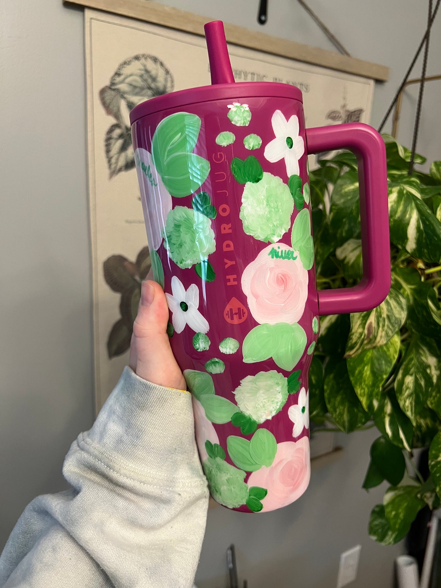 40oz Handpainted Hydrojug