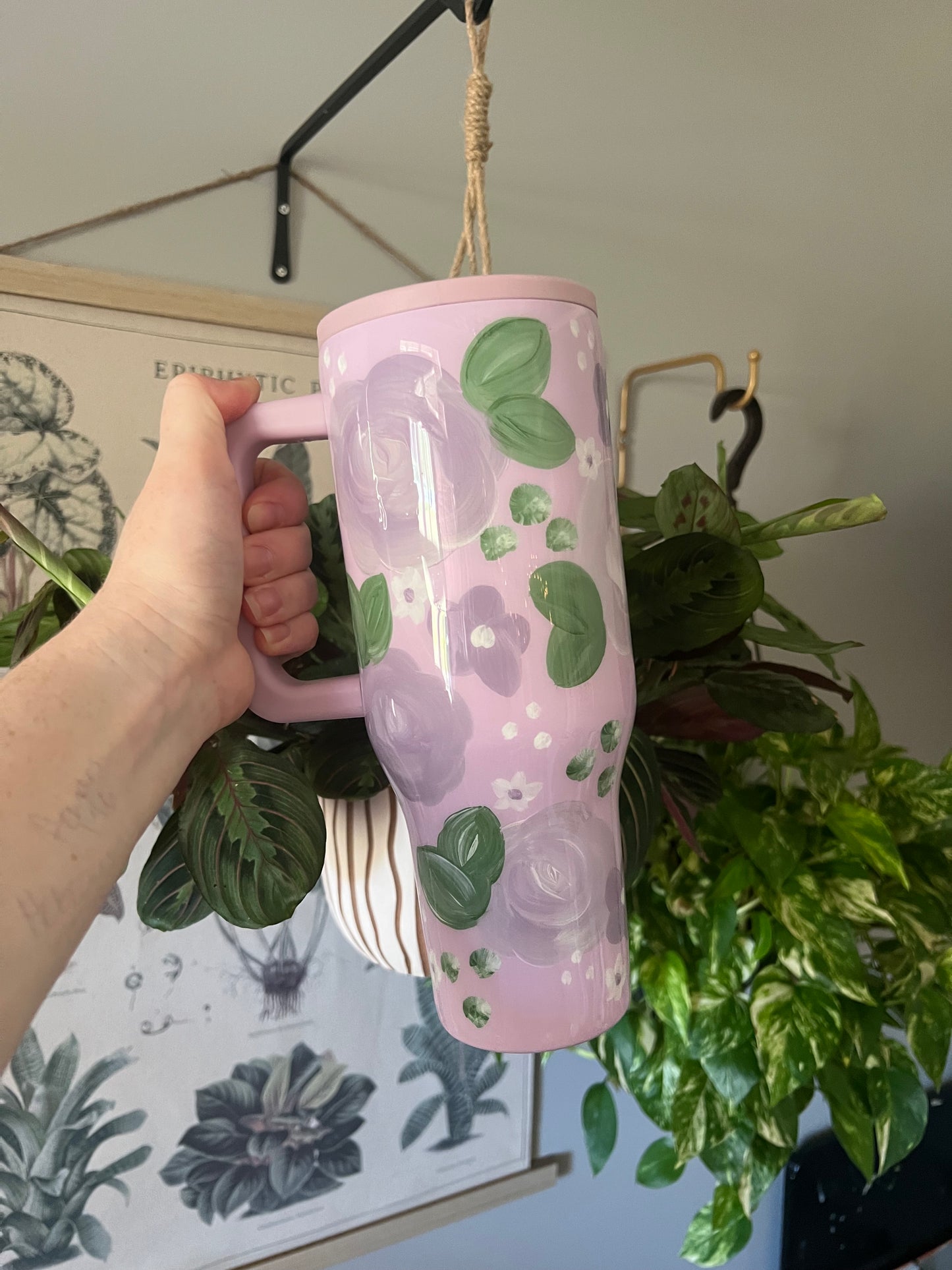 40oz Handpainted Hydrojug Dupe