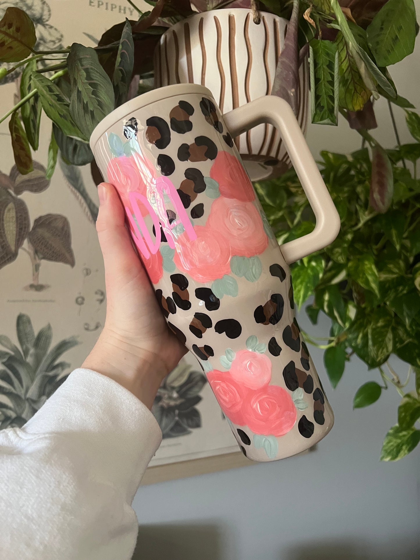 40oz Handpainted Hydrojug Dupe