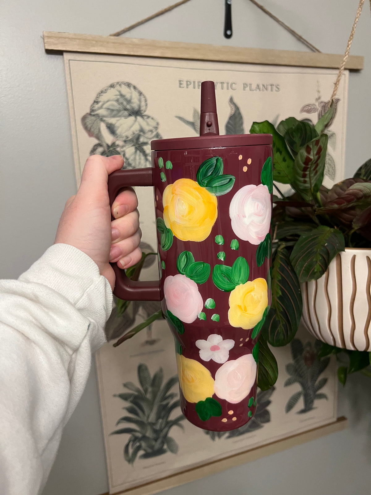 40oz Handpainted Hydrojug Dupe