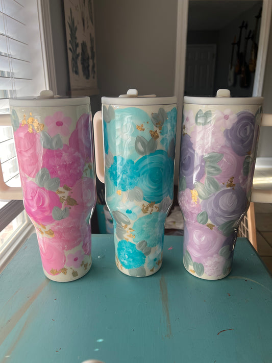 40oz Handpainted Hydrojug Dupe